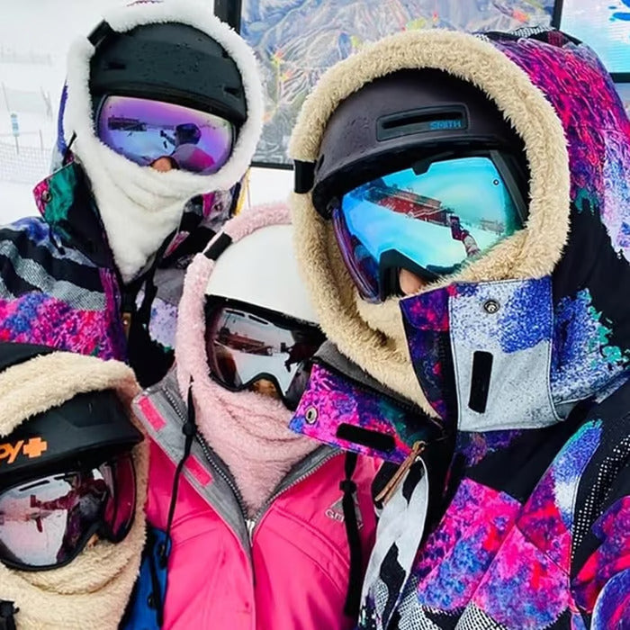 The Best Christmas Gift🎄🎁Sherpa Hood Ski Mask