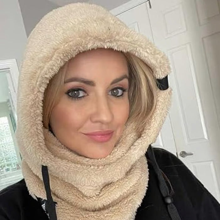 The Best Christmas Gift🎄🎁Sherpa Hood Ski Mask