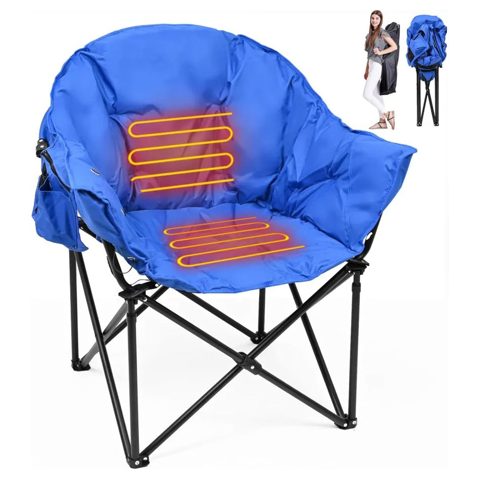 Oversized Heated Camping Chair