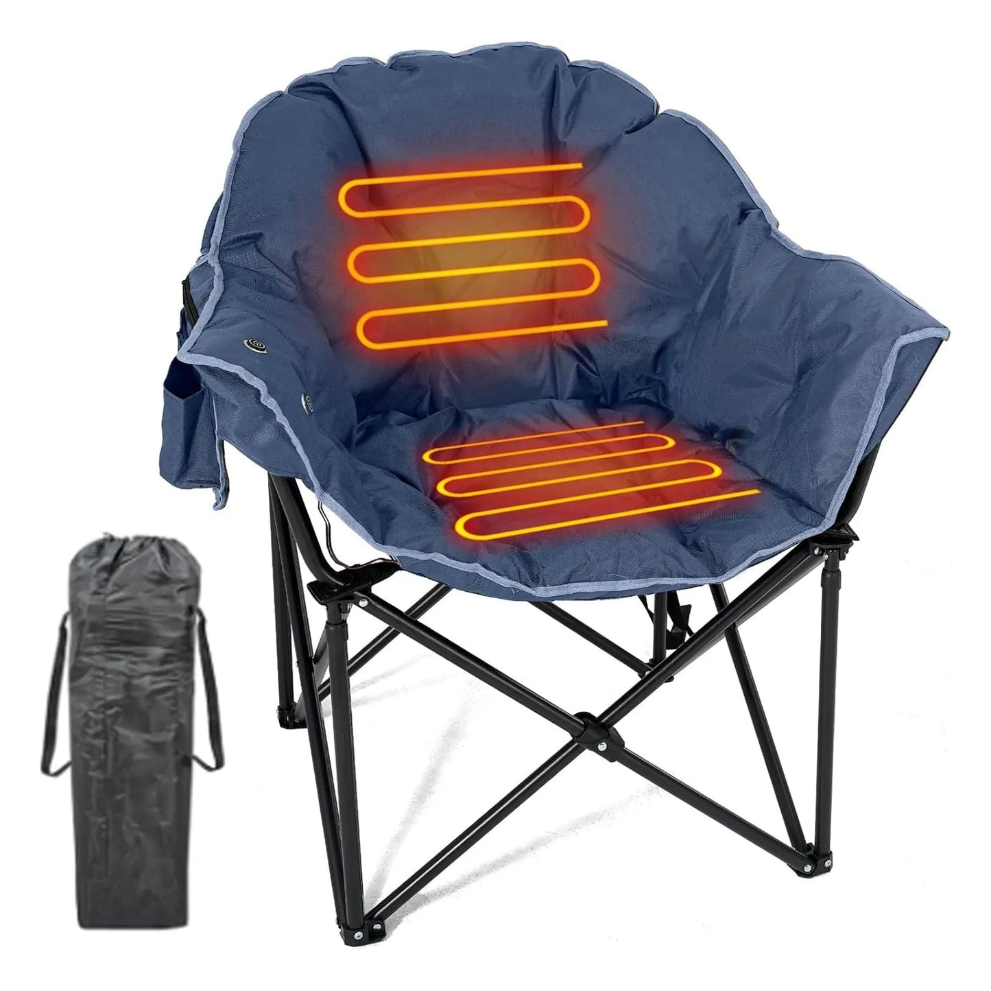 Oversized Heated Camping Chair