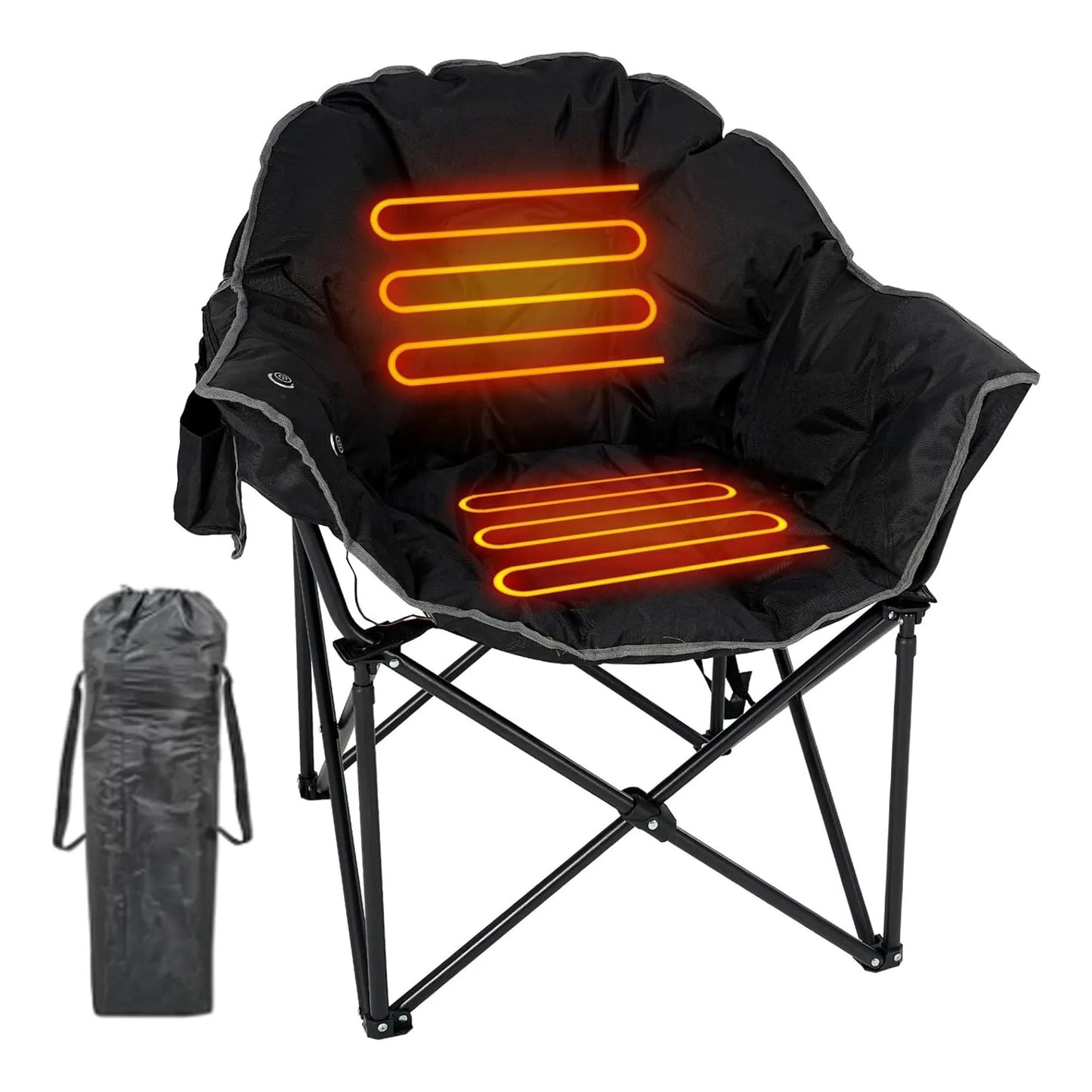Oversized Heated Camping Chair