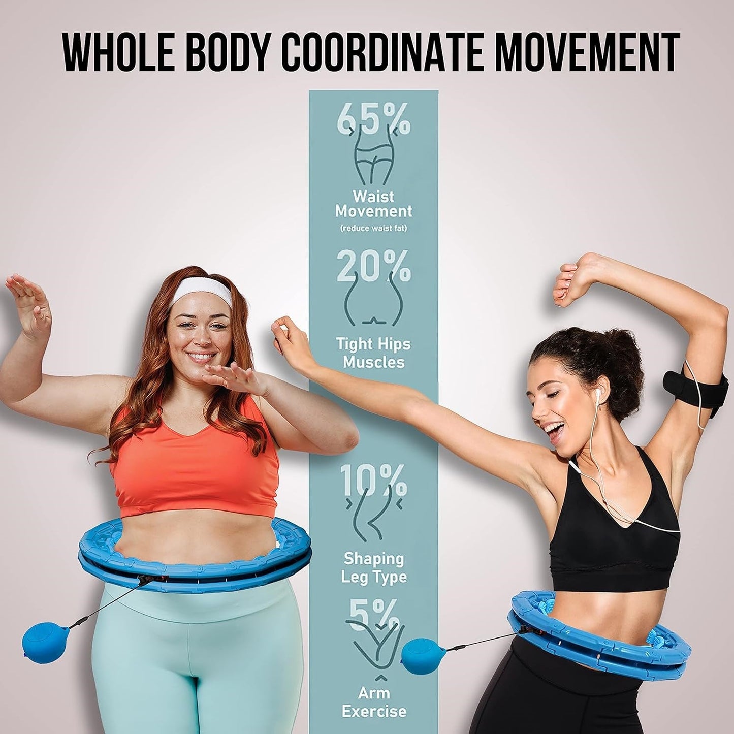 Smart Cardio Training Hula Hoop for Her
